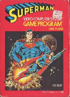 Screenshot Thumbnail / Media File 1 for Superman (1979) (Atari, John Dunn - Sears) (CX2631 - 49-75152) [fixed]
